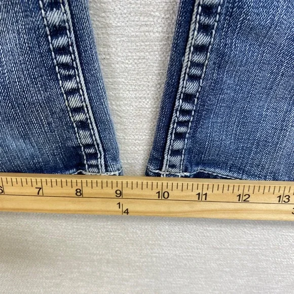 Cowgirl Tuff Co. Jeans Women's Low Rise 26x35 (27x33.75) Denim Boot Cut Stretch‎ - Picture 13 of 16